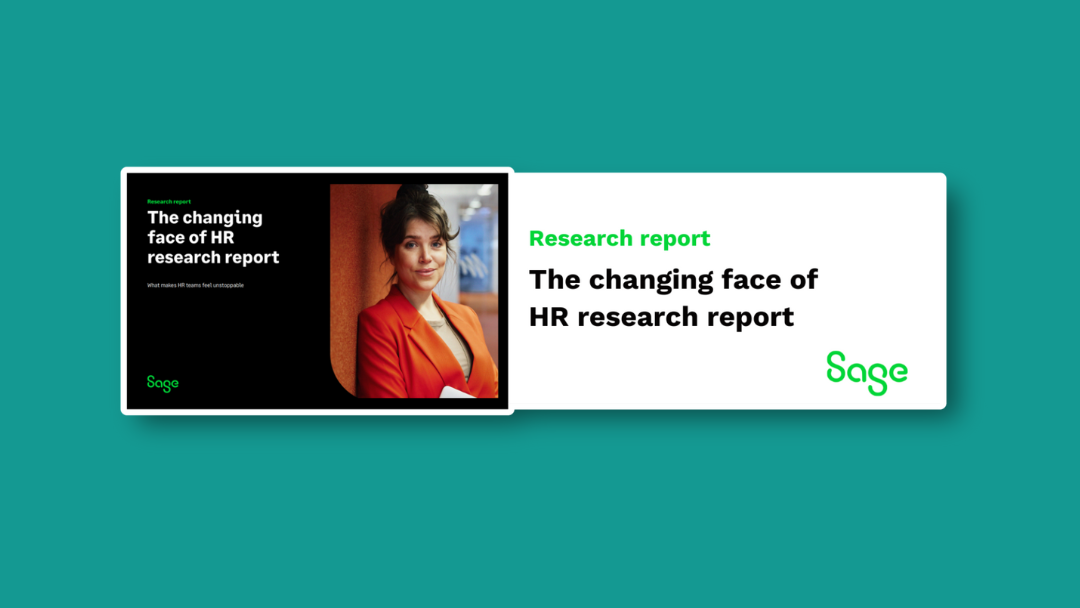Sage – The changing face of HR research report