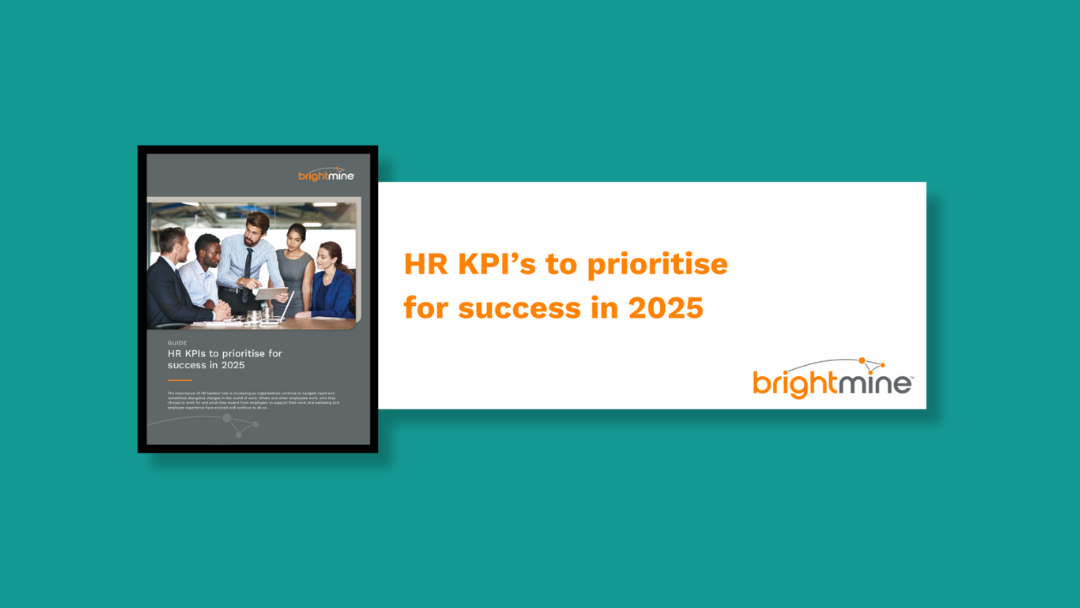 Brightmine – HR KPIs to prioritise for success in 2025
