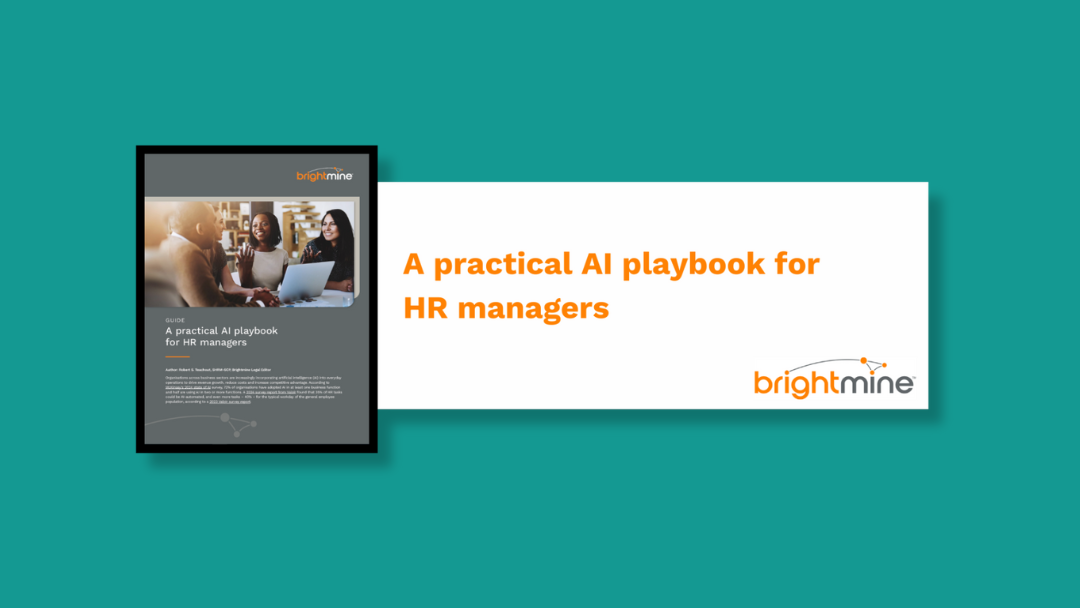 Brightmine – A practical AI playbook for HR managers